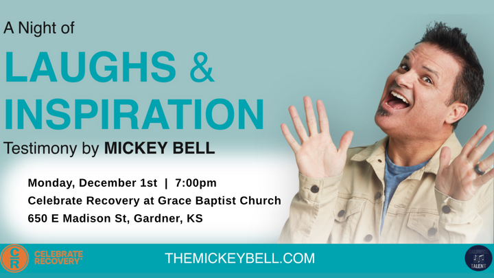 Featured image for “COMEDIAN Mickey Bell at Celebrate Recovery”